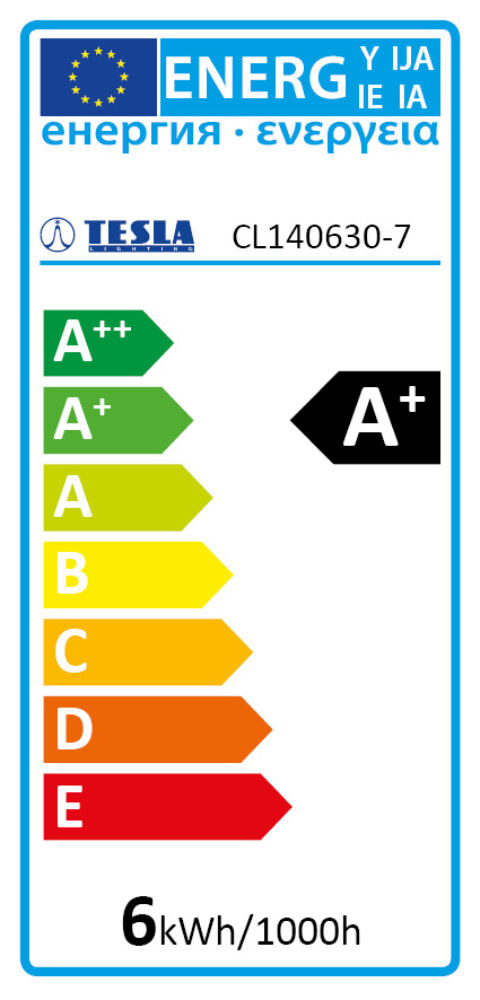 Tesla - LED gyertyaizzó, E14, 6W, 230V, 470lm, 3000K, 180° termék 2. képe